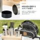 【KZM正規代理店】KZM OUTDOOR カズミアウトドア カトラリー セット 食器セット 4人用 箸 フォーク スプーン 食器スタンド ケース付 携帯バッグ キャンプ レジャー ステンレス キャンプ バーベキュー クッキングツール アウトドアファミリー ソロ 防災グッズ k9t3k005