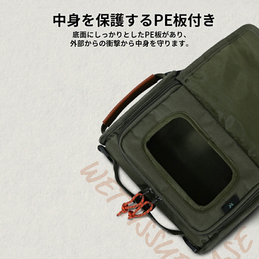 【KZM正規代理店】KZM OUTDOOR カズミアウトドア バッグ ウェットティッシュケース アウトドアショルダー 軽量 キャンプ リゾート おしゃれ キャンプ用品  ソロキャンプ 調味料ケース キャンプ製品 アウトドア インテリア 室内家具