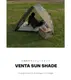 【KZM正規代理店】KZM OUTDOOR ヴェンタサンシェード ventta sun shade サンシェード ポップアップ ワンタッチ テント ピクニック アウトドア UVカット 撥水 防水 収納 軽量 シェードテント  おしゃれ キャンプ アウトドア ピクニック フェス 海 釣り 登山
