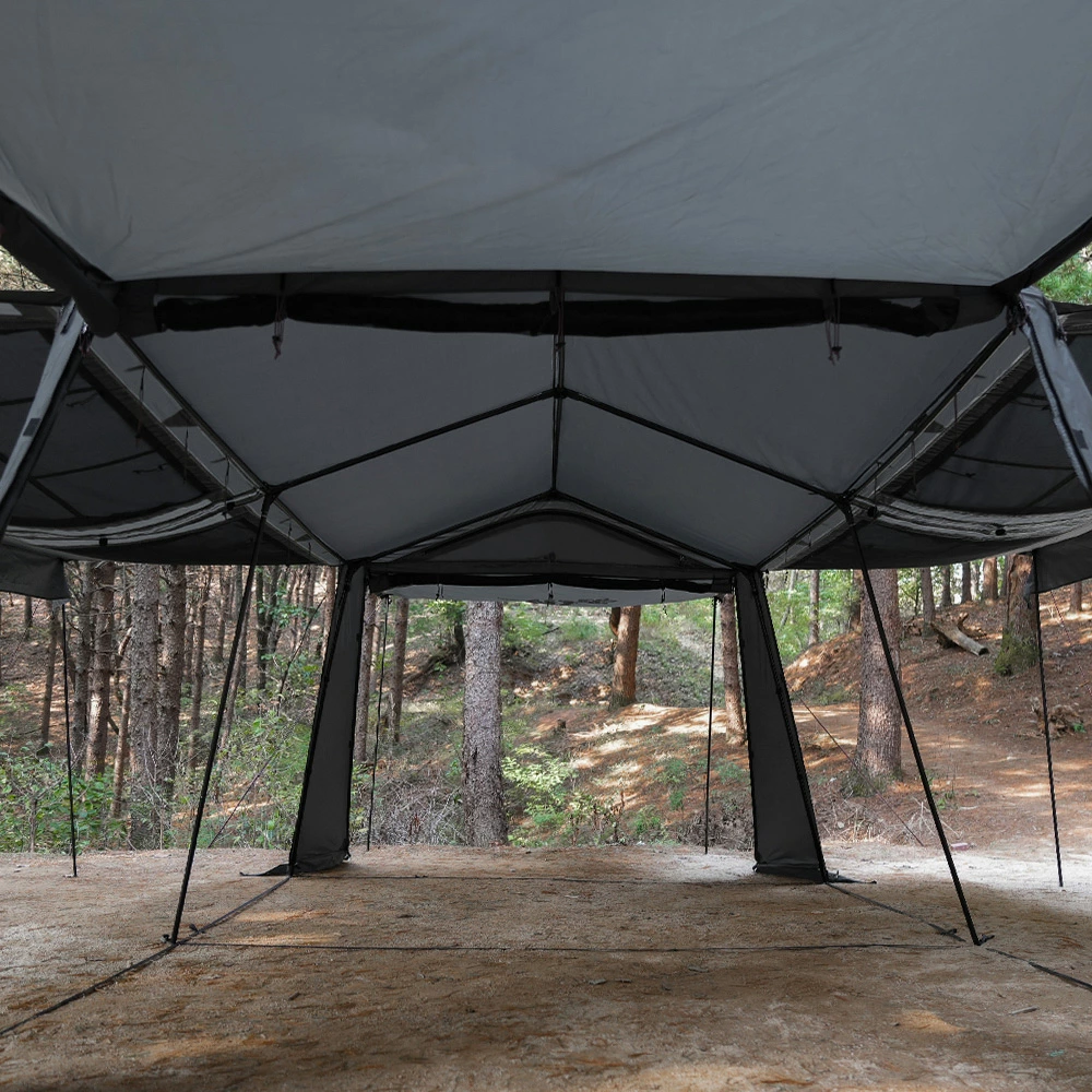 【KZM正規代理店】KZM OUTDOOR カズミ アウトドア ワイルドフィールド オスカーハウス 4-5人用 チャコール グレー 通気性 簡単 設営 コンパクト 収納 釣り フェス 設置 軽い 4人用  5人用 持ち運び おしゃれ かっこいい キャンプグッズ キャンプ用品 kzm