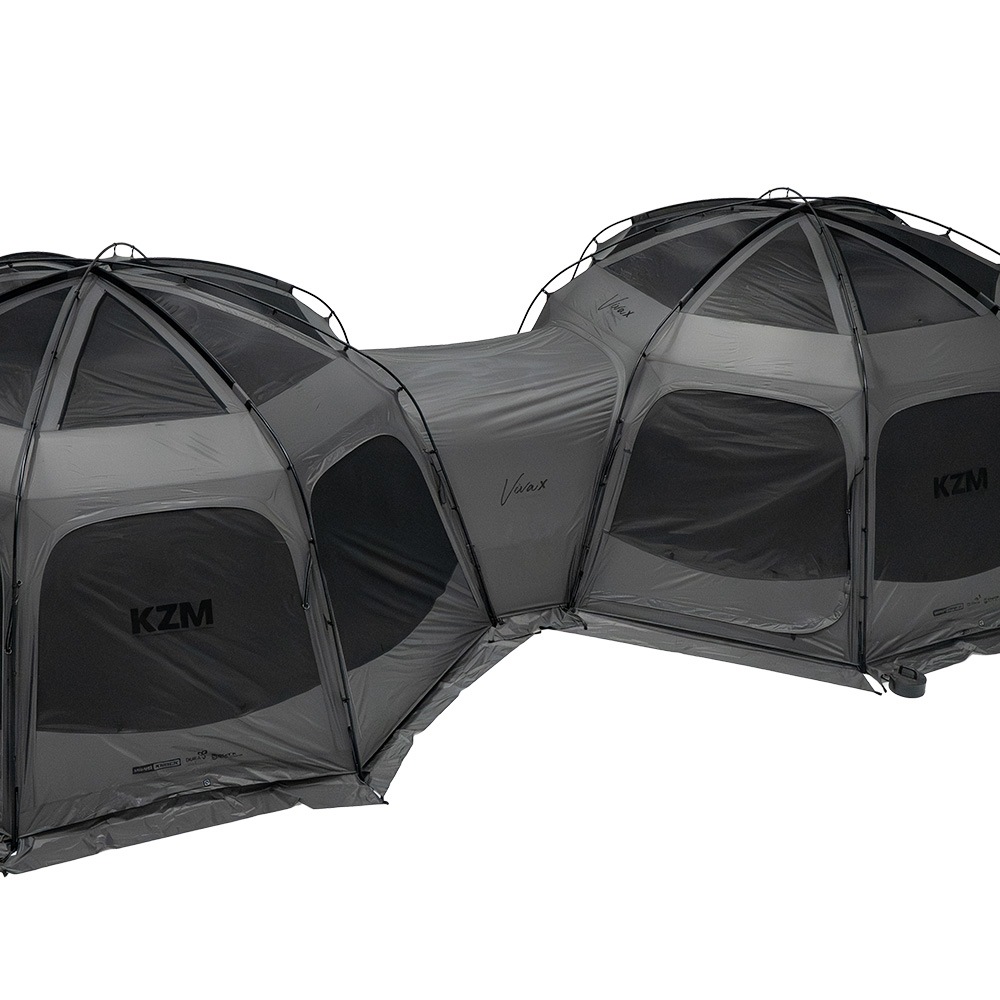 【KZM公式ストア】KZM OUTDOOR アウトドア ビバドームシェルターX コネクター チャコール 専用 拡張 オプション ポールテント 通路 紫外線カット 耐水 通気性 簡単 接続 連結 おしゃれ かっこいい キャンプグッズ キャンプ用品