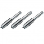 ハンドタップ ユニファイ細目ねじUNF 3/8×24 先中仕上タップ 3本