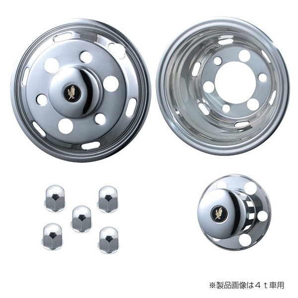 ホイールライナーセット 4t車用 6.00×17.5-135チューブレス 中型 