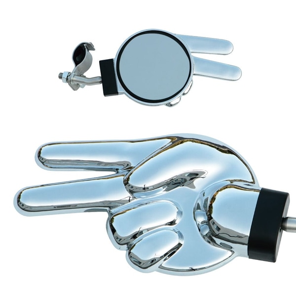 バックショットミラー「じゃんけんミラー」クロームメッキ 501483