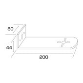 ���ƥ�쥹 �ޡ��������ե��ơ� L�� 80��44��200mm 502802