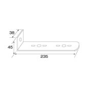 ���ƥ�쥹 �ޡ��������ե��ơ� L�� 38��45��235mm 502879