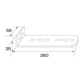 ���ƥ�쥹 �ޡ��������ե��ơ� L�� 58��35��260mm 502924