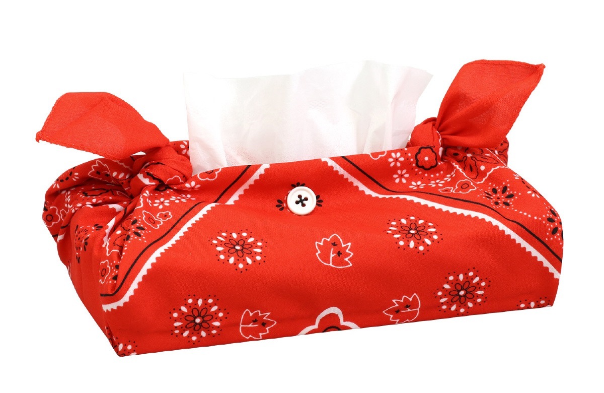 アルテック風ボックスティッシュカバー赤インテリア模様替え子供部屋