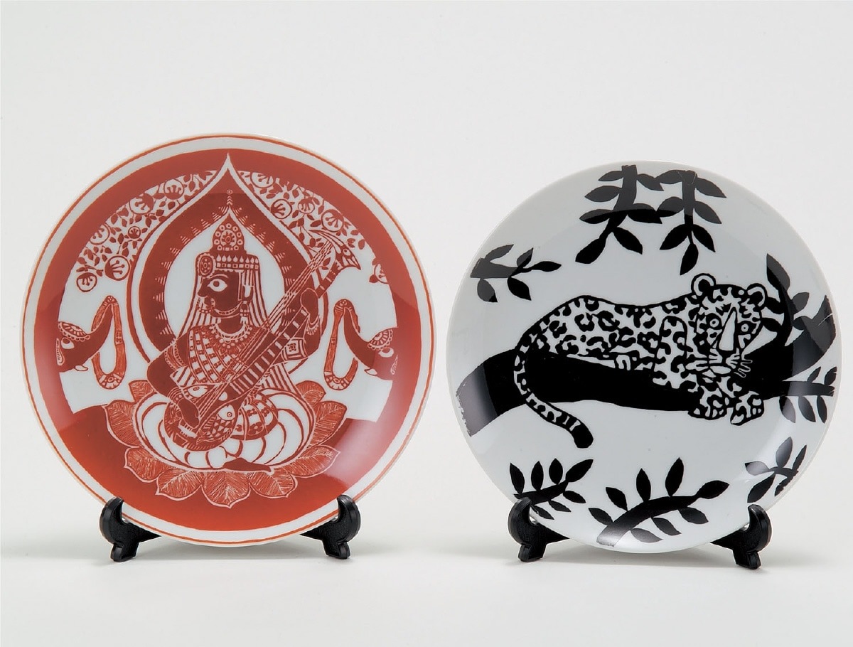 陶芸スクラッチ皿 えんじ 215φ | 教育用品/おもちゃ,教育教材