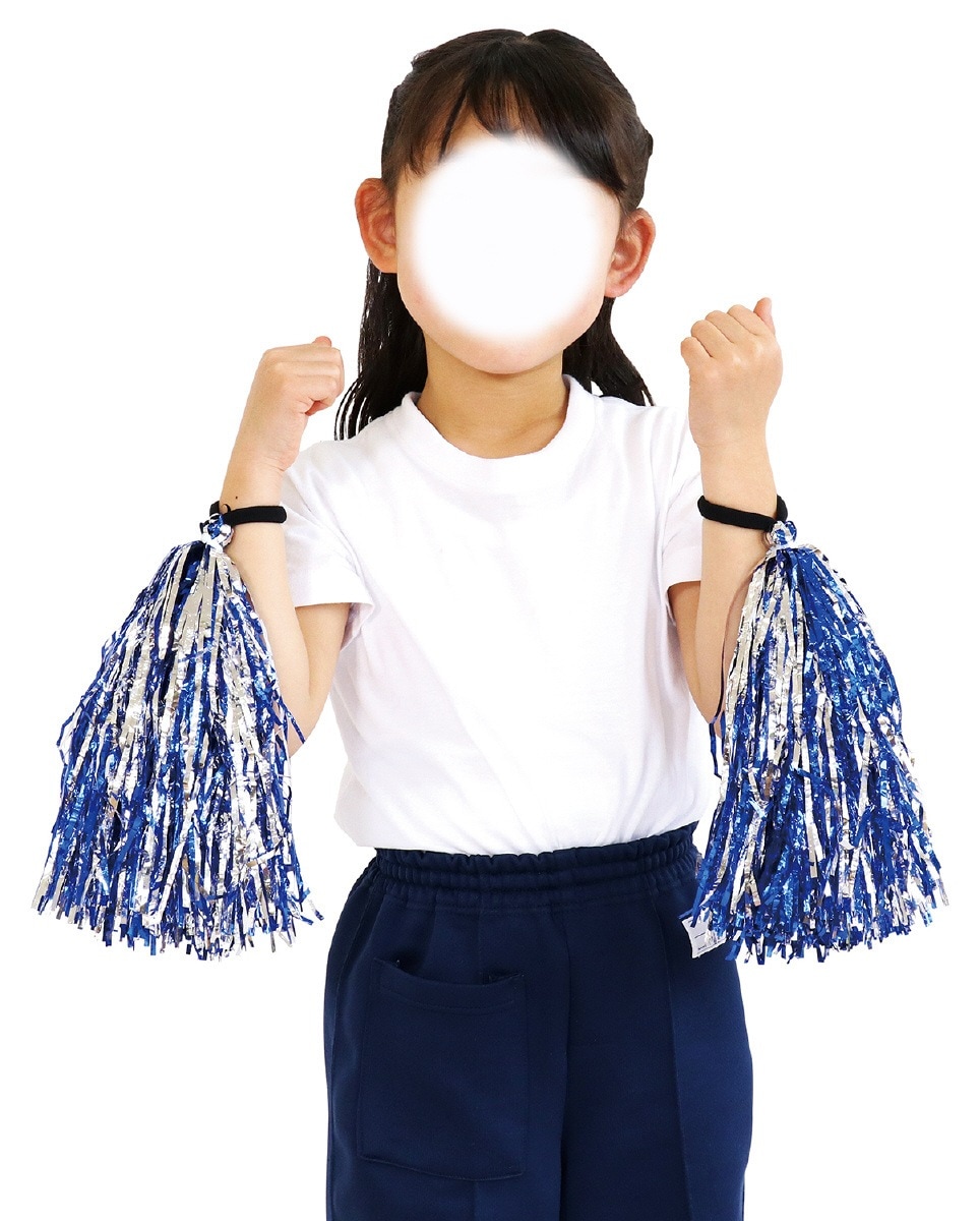 ヒラヒラハンドフリーポンポン 緑 | 運動会/イベント用品,子供用