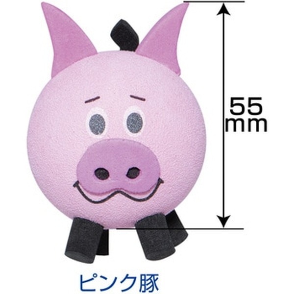 アンテナマスコット ピンク豚 592516 | トラック用品/パーツ