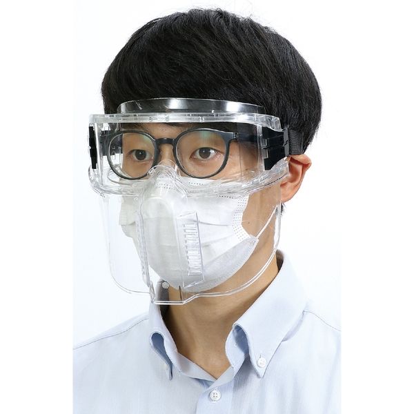 フルフェイス　ゴーグル付き Amazon | Makuki フルフェイスゴーグル 安全ゴーグル 防護