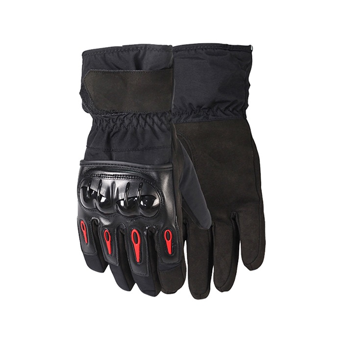 バイクグローブ 防水 防寒 冬用 ロング 裏起毛 スマホ対応手袋 防寒