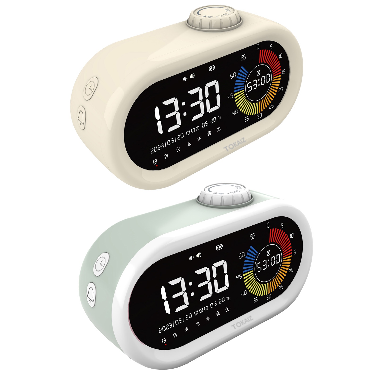 TOKAIZ多機能学習タイマー カウントダウン カウントアップ 目覚まし