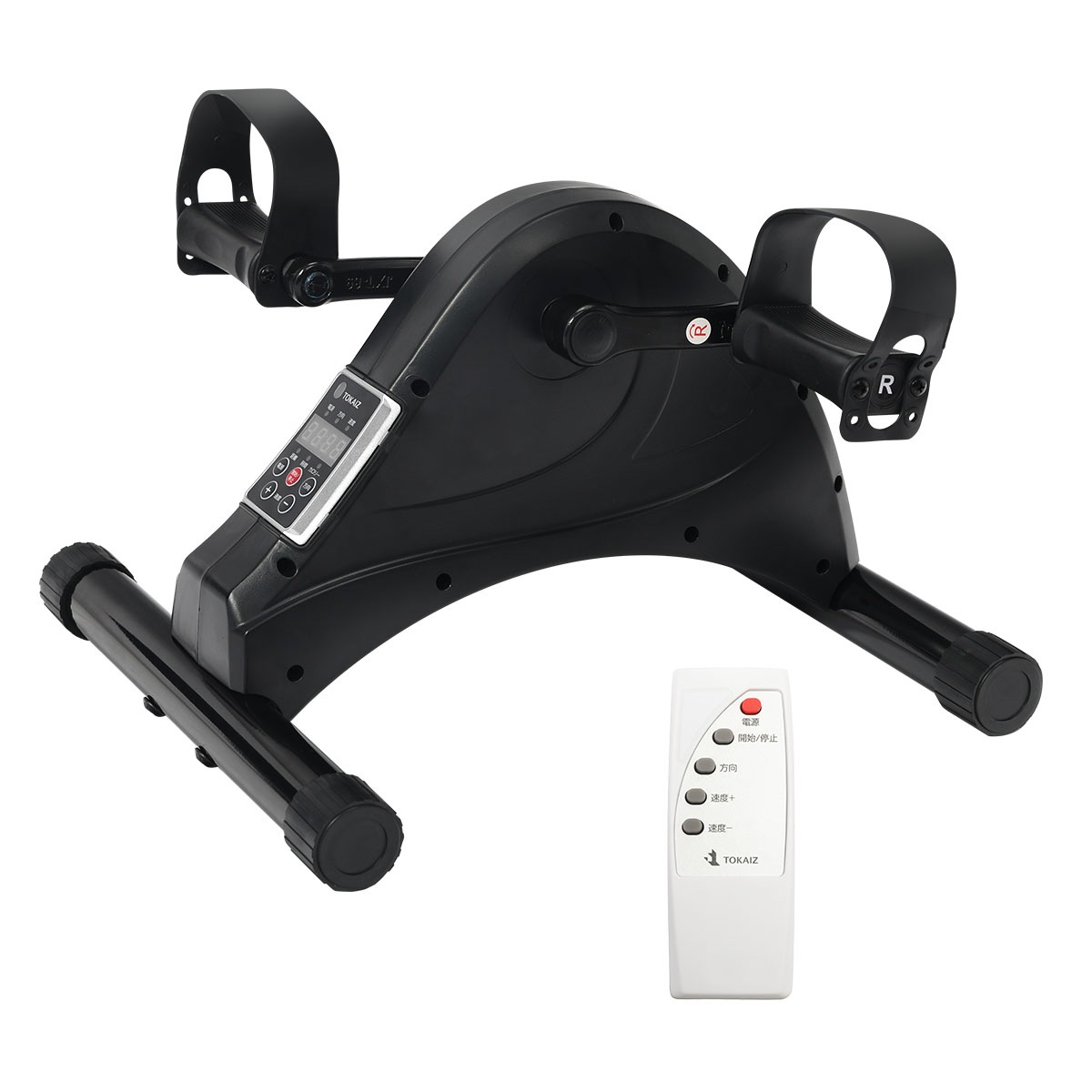 電動 ミニフィットネスバイク/エクササイズバイク 電動ミニフィットネスバイク エアロバイク 静音設計 速度5段階調整