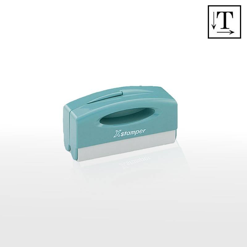 シャチハタ  角型印 1662号 ポケット用 (  印面サイズ ： 16×62mm ) 　テキスト入稿タイプ（Aタイプ）[オーダーメイドスタンプ/住所印/ビジネス印/会社印]