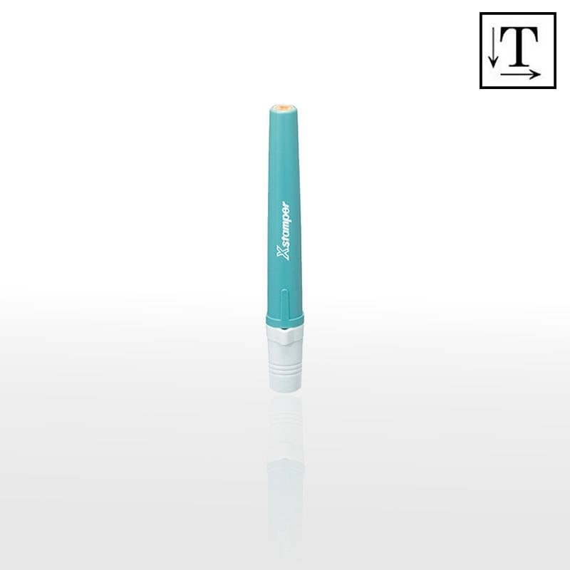 【シヤチハタ】 丸型印 6号  ( 印面サイズ：直径6mm) テキスト入稿タイプ（Aタイプ）[事務用品/オーダーメイドスタンプ/スタンプ/浸透印/はんこ/ハンコ/判子/シャチハタ印/しゃちはた/Shachihata/Xスタンパー/Xstamper/ビジネススタンプ/会社印]