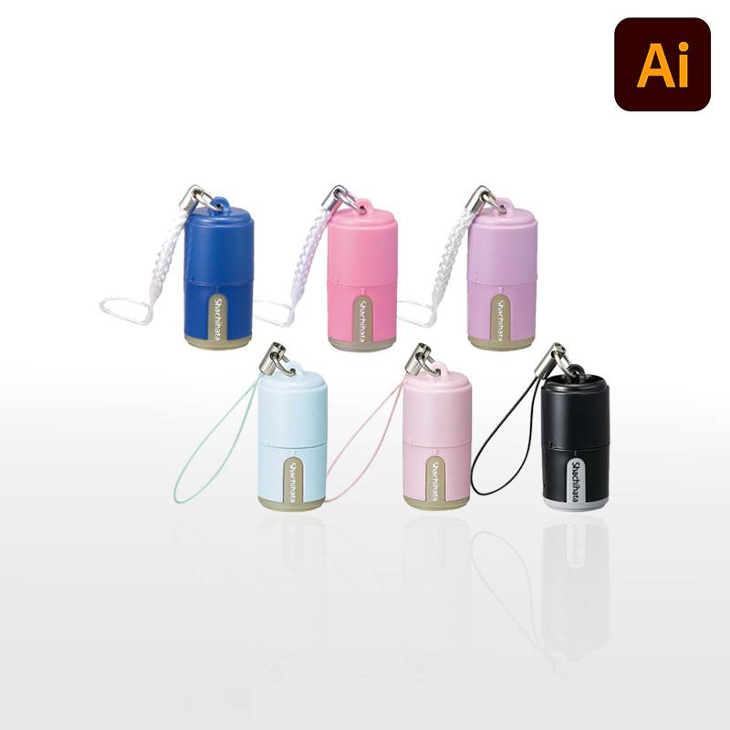 【シヤチハタ】プチネーム （印面サイズ：9mm丸）丸型（Bタイプ） [オーダーメイドスタンプ/浸透印/ハンコ/判子/シャチハタ印/ビジネススタンプ]