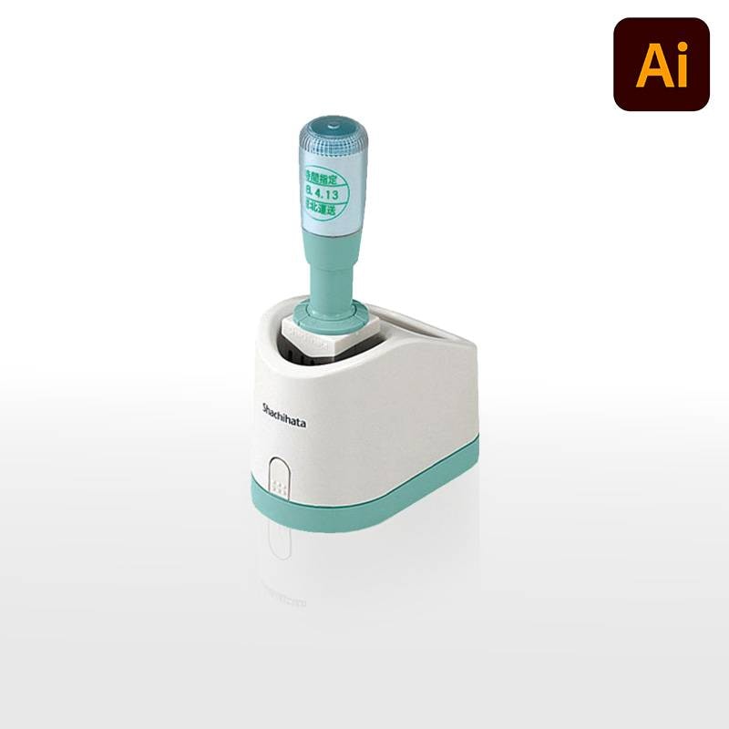 【シヤチハタ】データーネーム21号 グリップ式 （印面サイズ21mm） データ入稿(Bタイプ)