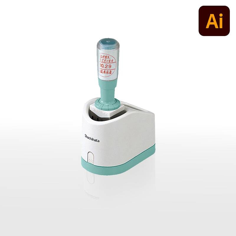 【シヤチハタ】データーネーム30号 グリップ式（印面サイズ30mm） データ入稿(Bタイプ)