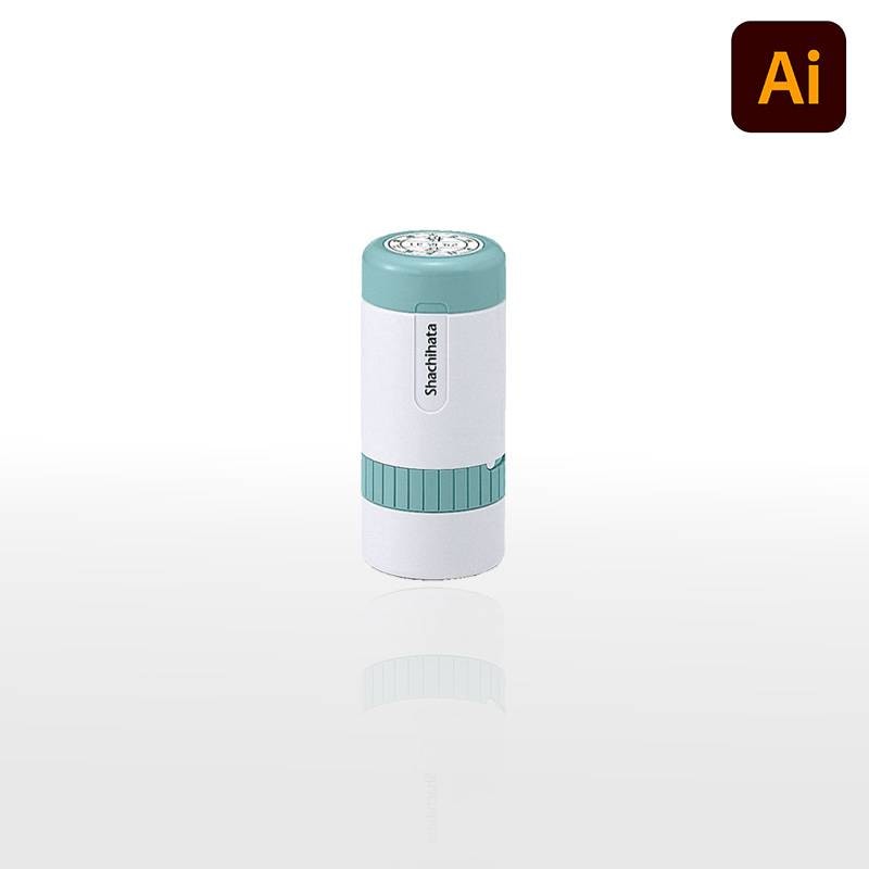 【シヤチハタ】データーネーム24号 キャップ式 （印面サイズ24mm） データ入稿(Bタイプ)