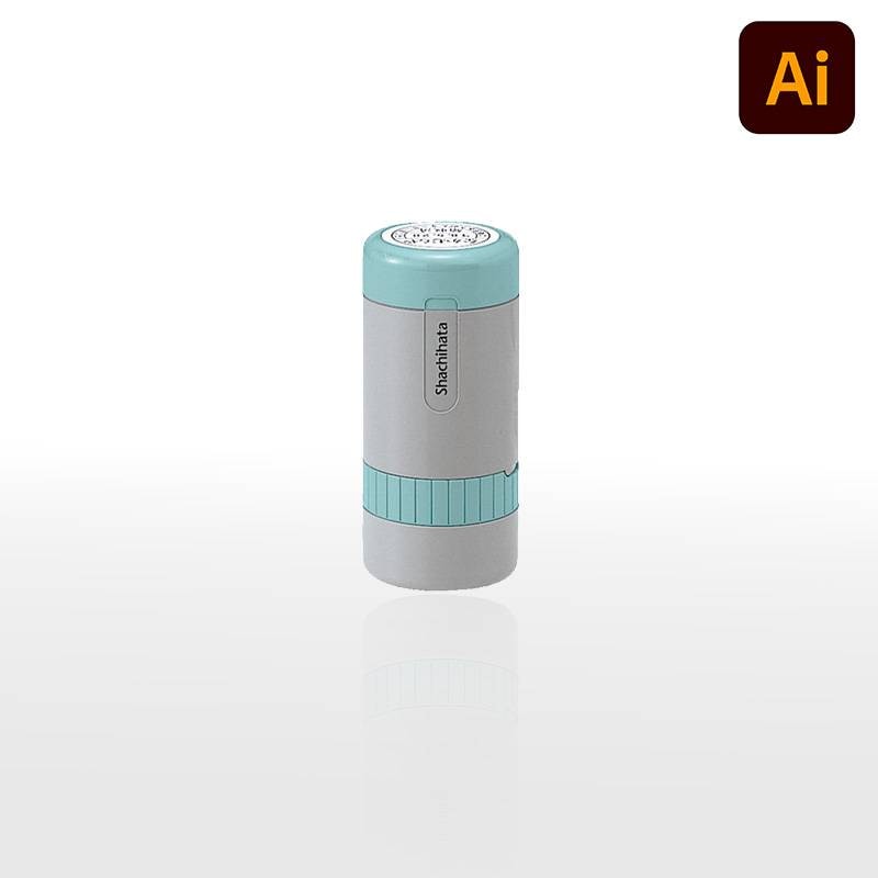 【シヤチハタ】データーネーム27号 キャップ式 日付L/S データ入稿(Bタイプ)