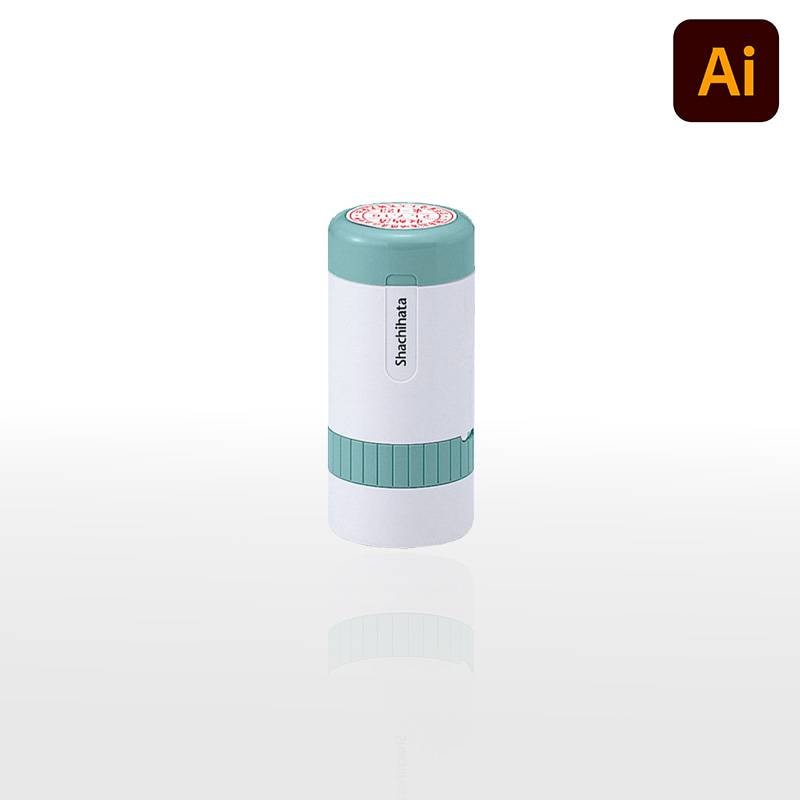 【シヤチハタ】データーネーム30号 キャップ式　日付L/S（印面サイズ30mm） データ入稿(Bタイプ)