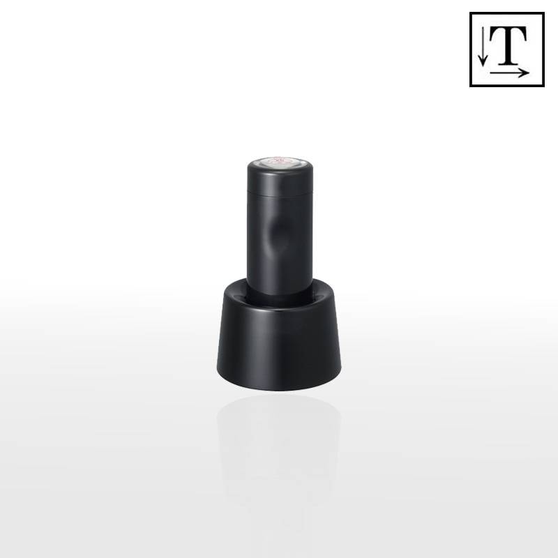 【シヤチハタ】データーネームEX 12号 スタンド式(印面サイズ：直径12.5mm) テキスト入稿(Aタイプ) データネーム