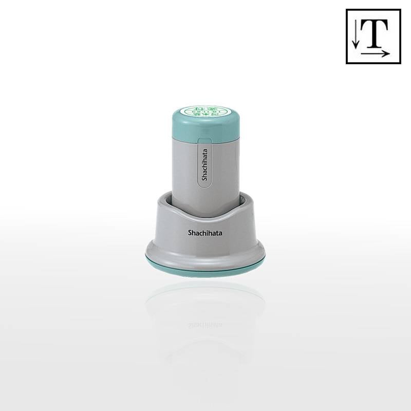 【シヤチハタ】データーネーム27号スタンド式 日付L/S テキスト入稿(Aタイプ)