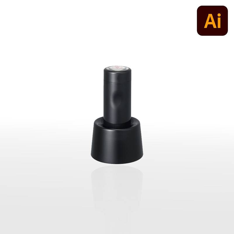 【シャチハタ】シャチハタ データーネームEX 12号 スタンド式 印面直径12.5mm データ入稿(Bタイプ) データネーム