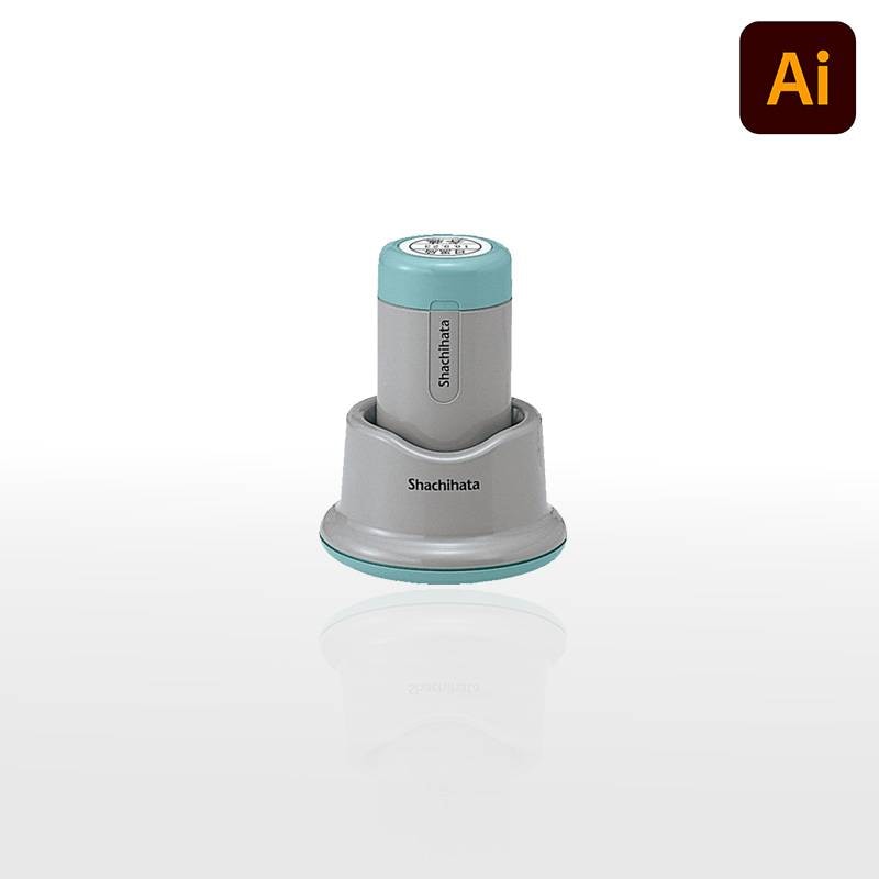 【シヤチハタ】データーネーム21号 スタンド式 （印面サイズ21mm） データ入稿(Bタイプ)