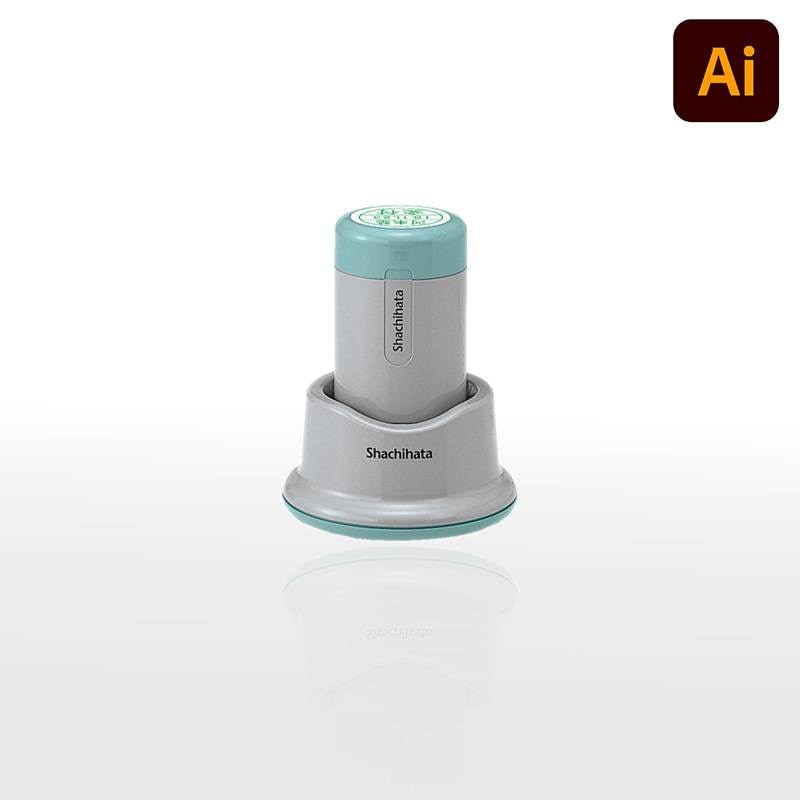 【シヤチハタ】データーネーム27号 スタンド式 日付L/S データ入稿(Bタイプ)