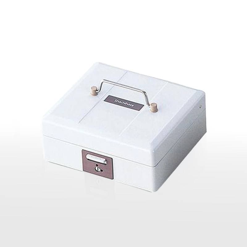 【シヤチハタ】スチール印箱 中型 IBS-02 カギ付き ハンコ収納ケース はんこ入れ スタンプケース スタンプボックス