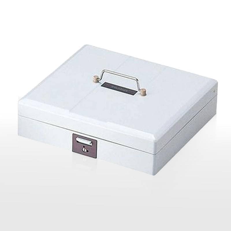 【シヤチハタ】スチール印箱 特大型 IBS-05 カギ付き ハンコ収納ケース はんこ入れ スタンプケース スタンプボックス