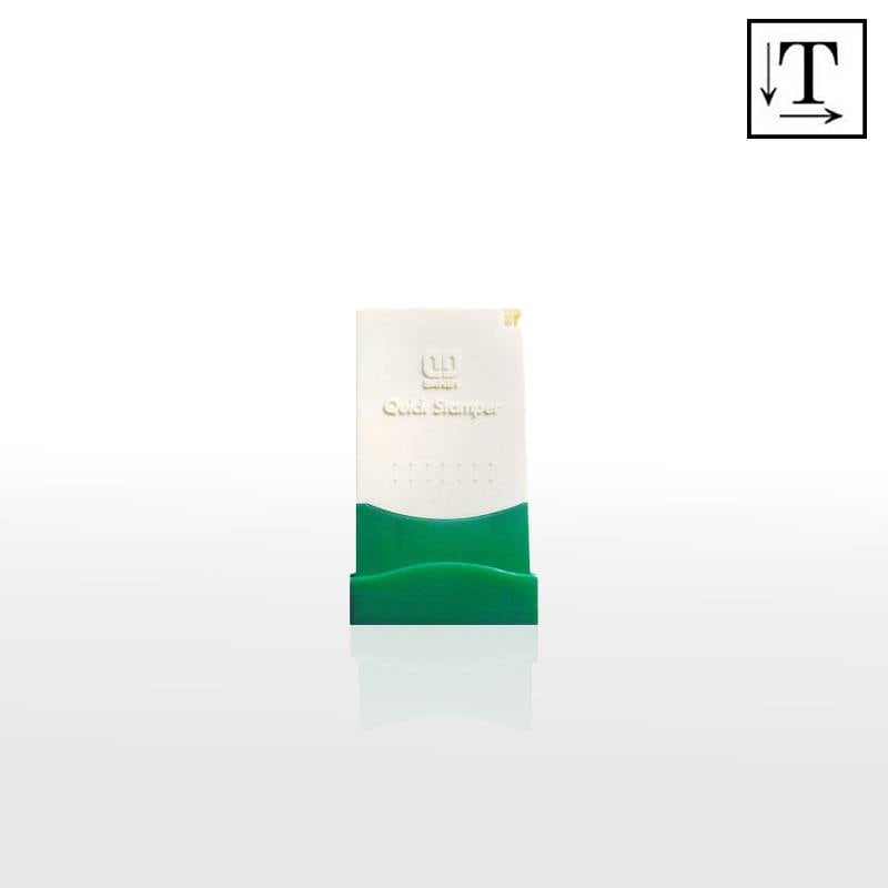 【サンビー】クイックスタンパー 長型 0529号 （印面サイズ：5×29mm）テキスト入稿タイプ（Aタイプ）科目印 氏名印 QA-0529A