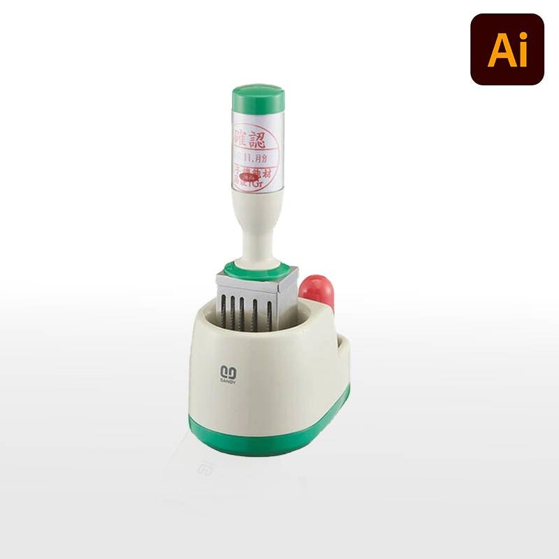 【サンビー】クイックデーター 大データー 丸型 10号丸（印面サイズ：31mm丸）データ入稿 元号・略西暦タイプ[日付入り/データースタンプ印/会社/ビジネス]