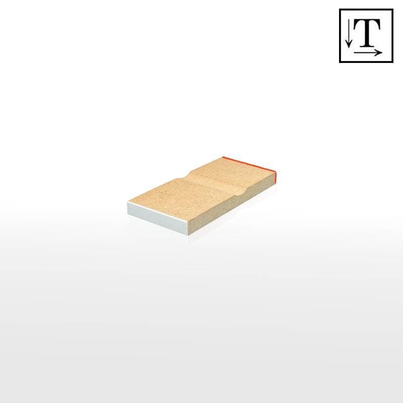 オーダーメイド印 木台ゴム印 赤ゴム 黒ゴム（印面サイズ：4×21mm）テキスト入稿タイプ