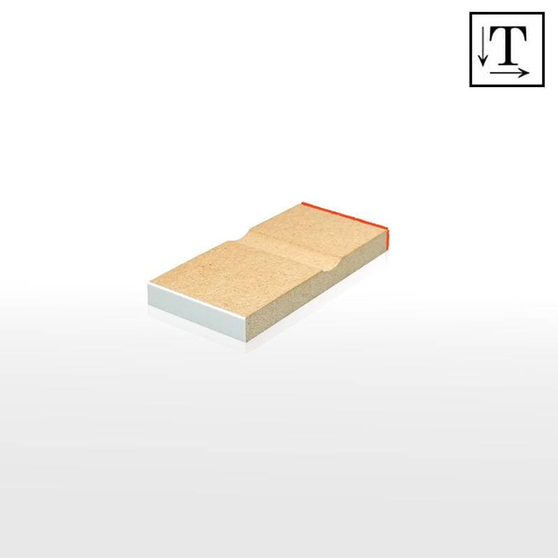 オーダーメイド印 木台ゴム印 赤ゴム 黒ゴム（印面サイズ：7×38mm）テキスト入稿タイプ