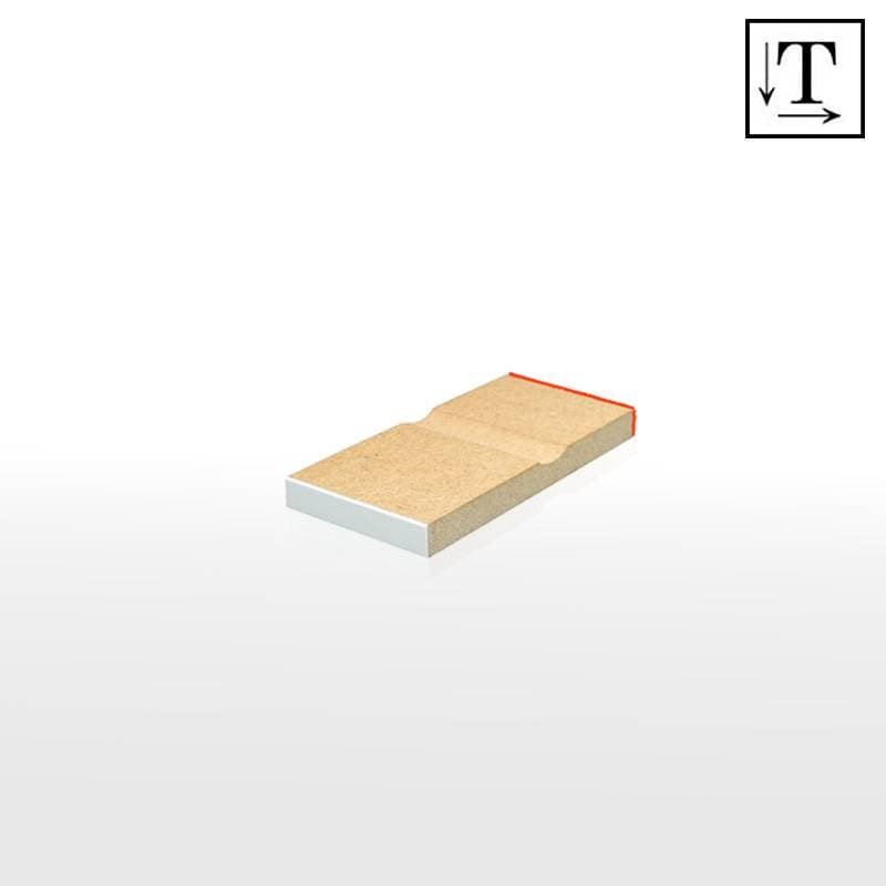 オーダーメイド印 木台ゴム印 赤ゴム 黒ゴム（印面サイズ：4.5×25mm）テキスト入稿タイプ