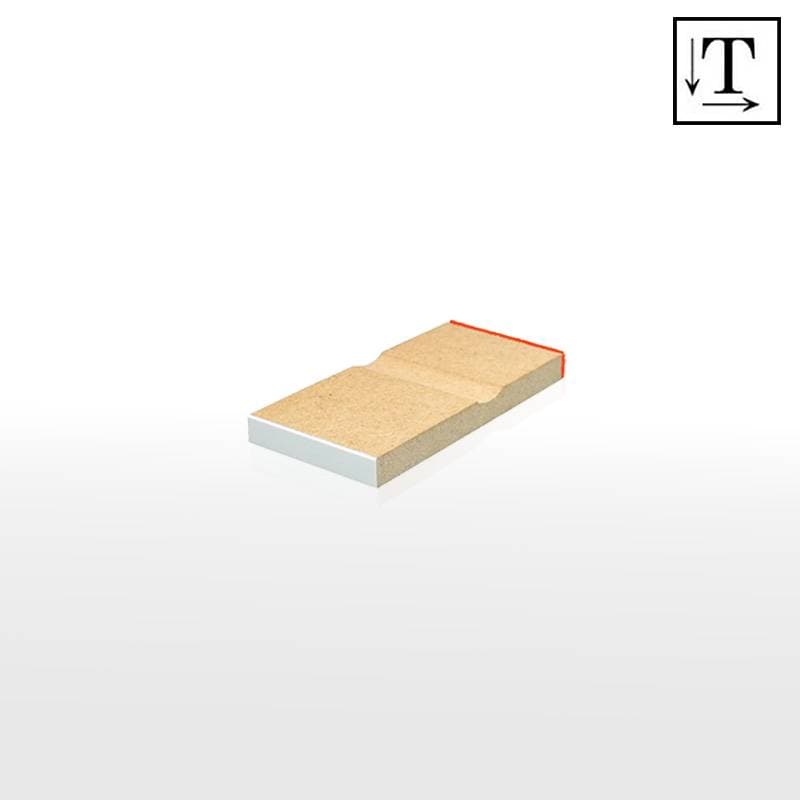 オーダーメイド印 木台ゴム印 赤ゴム 黒ゴム（印面サイズ：4.5×30mm）テキスト入稿タイプ