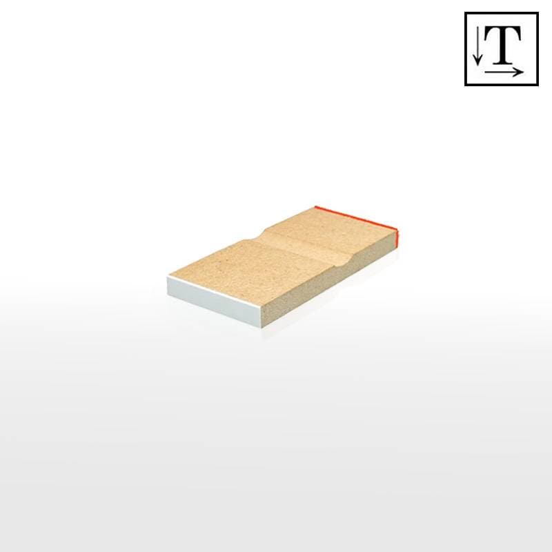 オーダーメイド印 木台ゴム印 赤ゴム 黒ゴム（印面サイズ：4.5×35mm）テキスト入稿タイプ