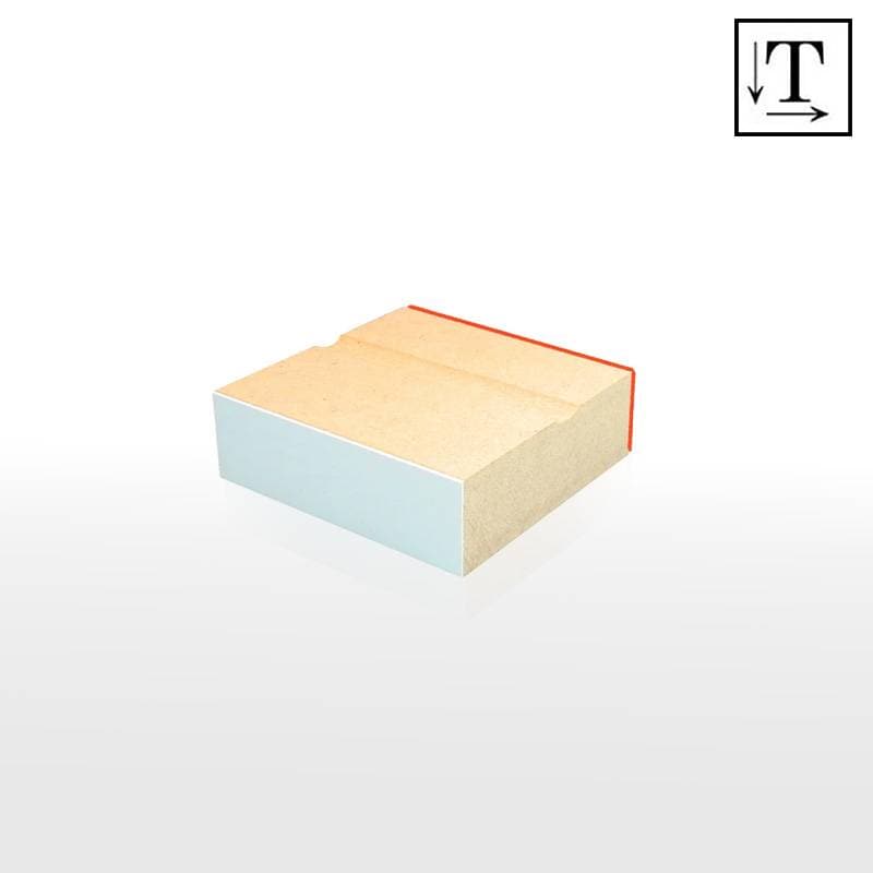 オーダーメイド印 木台ゴム印 赤ゴム 黒ゴム（印面サイズ：24×70mm）テキスト入稿タイプ