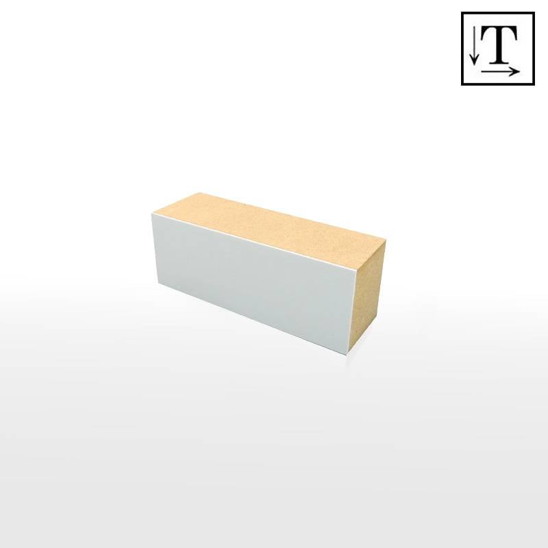 オーダーメイド印 木台ゴム印 赤ゴム 黒ゴム（印面サイズ：27×80mm）テキスト入稿タイプ