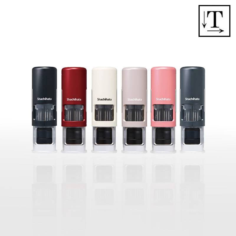 【シヤチハタ】データーネームEX キャップレス15号(印面直径15.5mm) テキスト入稿(Aタイプ) 日付印 データネーム