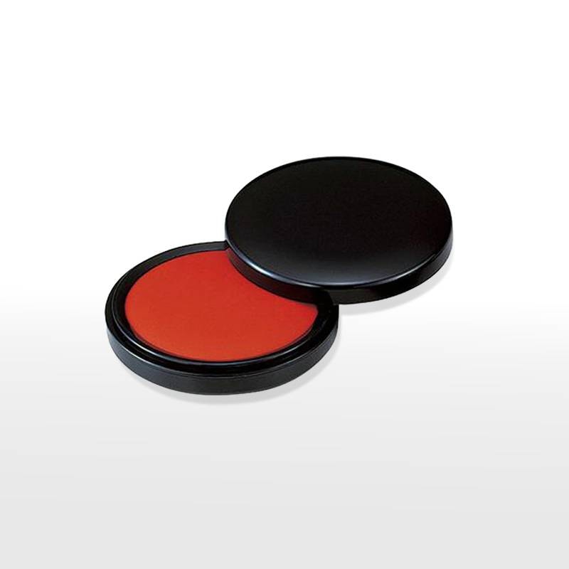 シヤチハタ 朱肉（エコス） 75号 盤面サイズ78mm MG-75EC