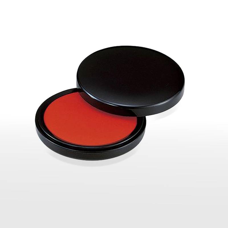 シヤチハタ 朱肉（エコス） 90号 盤面サイズ93mm MG-90EC