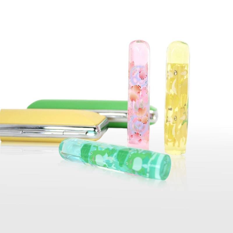 【Pretty Hanko】プリティーはんこ　動物柄　カラー印鑑 印面サイズ12mm 選べる印鑑ケース付