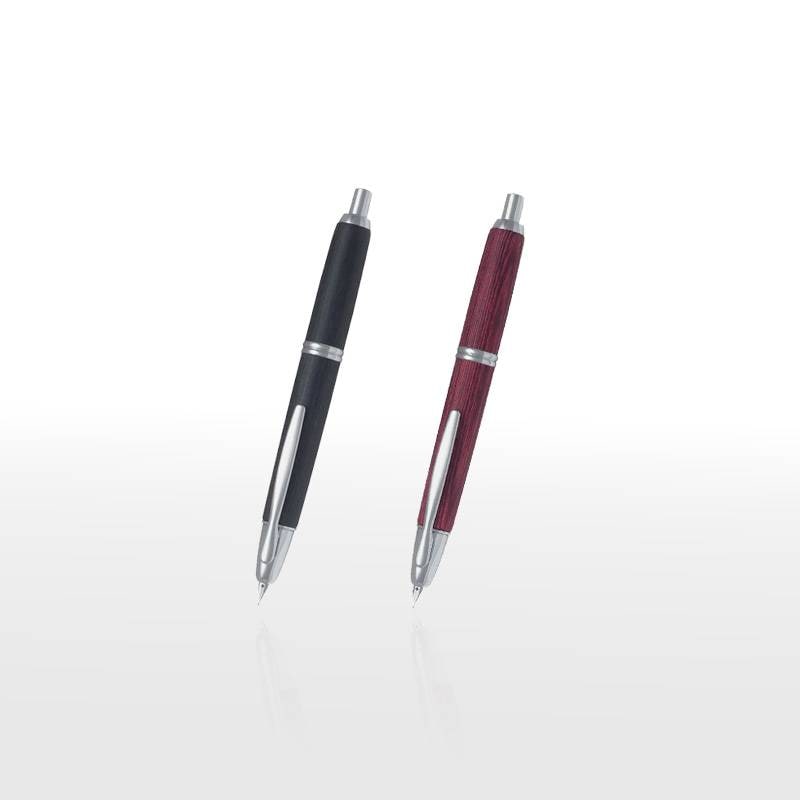 【PILOT】パイロット キャップレス 木軸 万年筆 極細字・細字・中字  FC-25SK