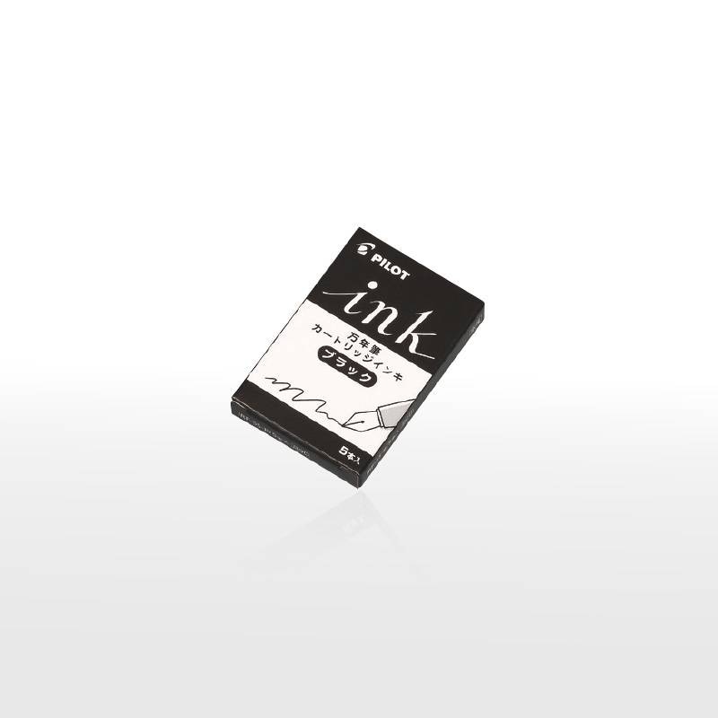 【PILOT】パイロット カートリッジインキ 5本入 （インキカラー ブラック）品番IRF-5S-B