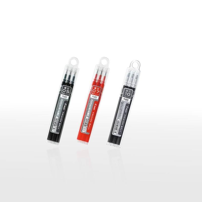 【PILOT】パイロット フリクション ボール 0.5mm/0.7mm/1.0mm替芯 3本セット